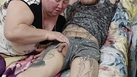 Mom Handjob